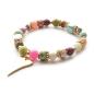 Preview: Cartagena GoldShiny, Edelstein Armband